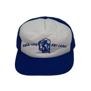 Vintage Good Life Ski Lodge Snapback Hat